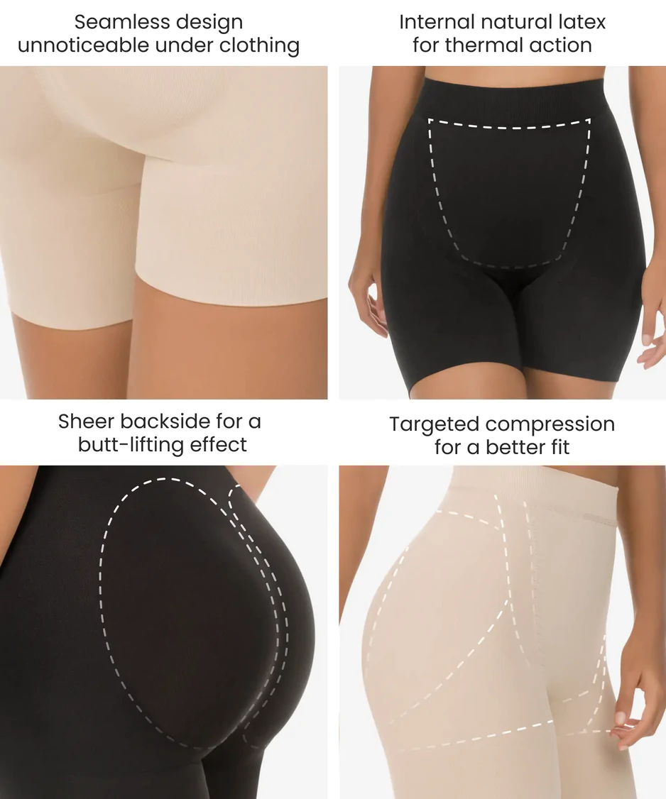 Buy Abdomen Contouring Seamless Thermal Shorts | Body Shaper | Style 1504 | DMG Medical Supply