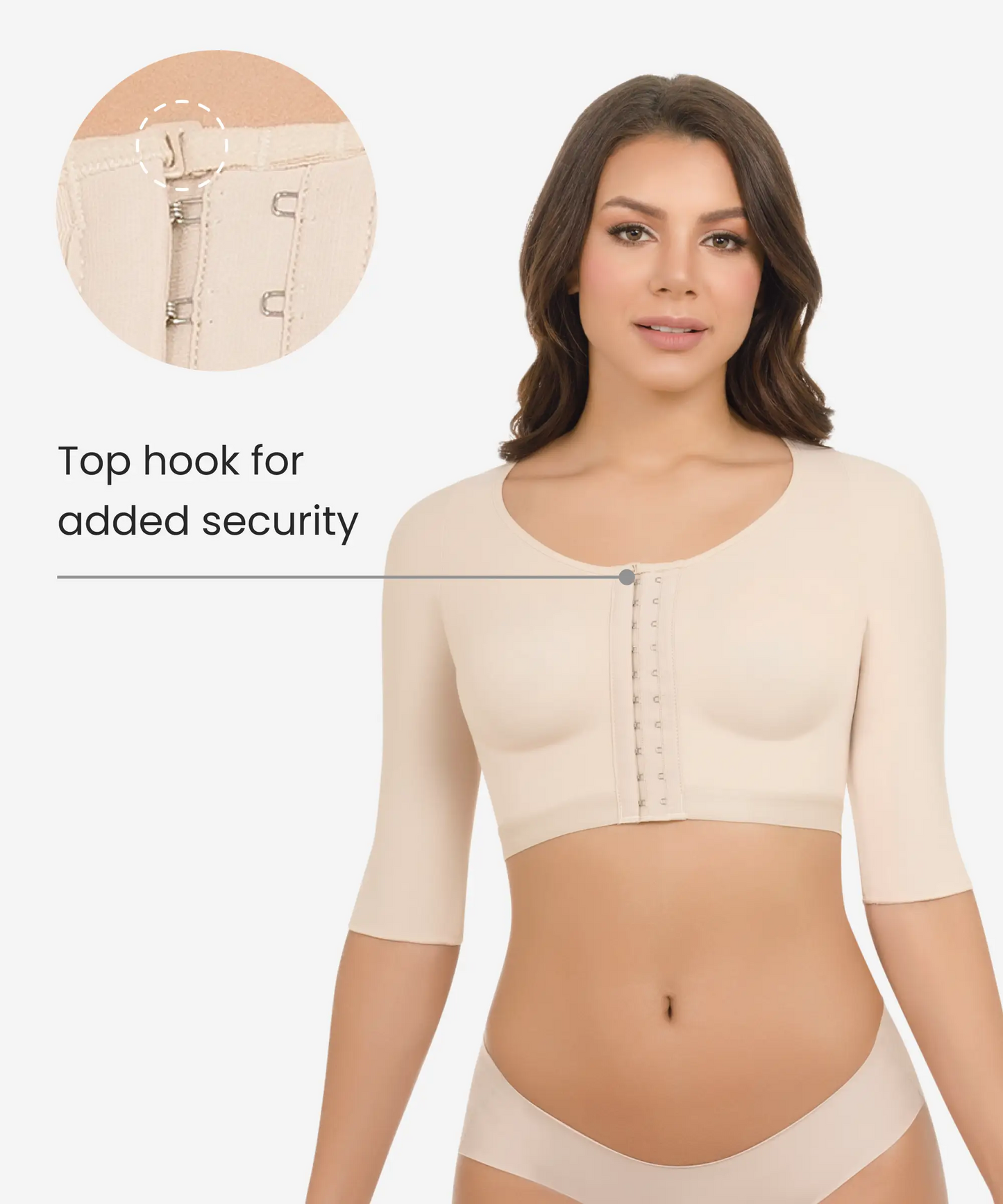 Buy Arms and Bust Shaper Bra With Back Support | Body Shaper | Style 289 |DMG Medical Supply