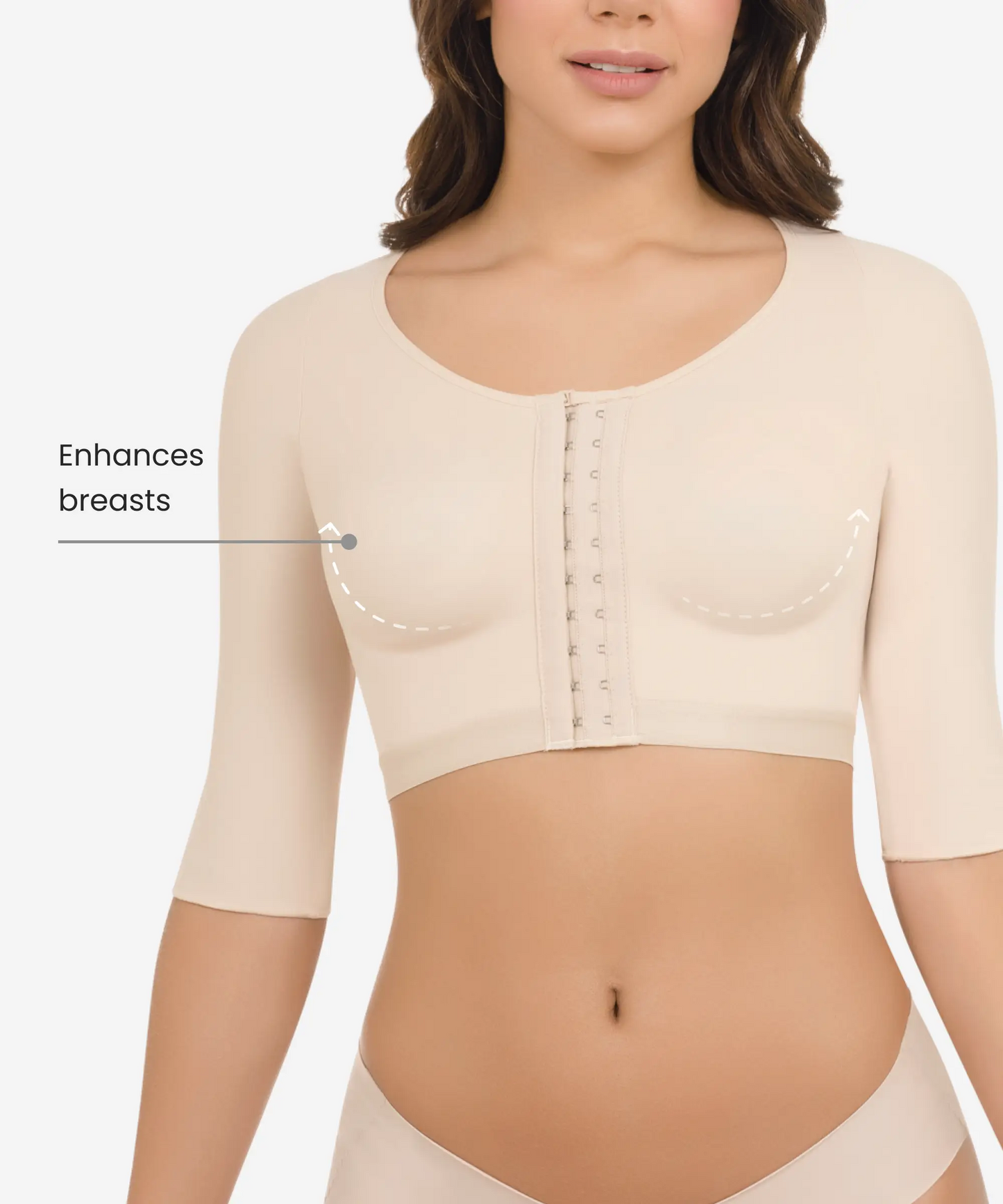 Buy Arms and Bust Shaper Bra With Back Support | Body Shaper | Style 289 |DMG Medical Supply