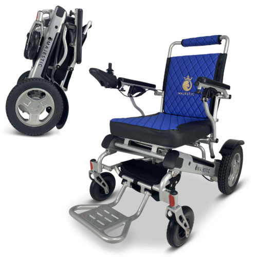 ComfyGO Patriot-11 Foldable Electric Wheelchair (20" Wide Seat)