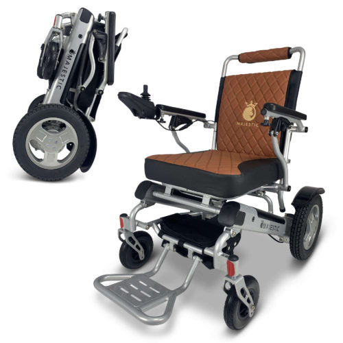 ComfyGO Patriot-11 Foldable Electric Wheelchair (20" Wide Seat)