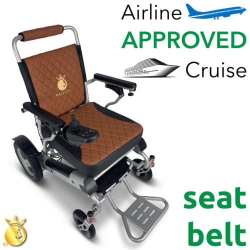 ComfyGO Patriot-11 Foldable Electric Wheelchair (20" Wide Seat)