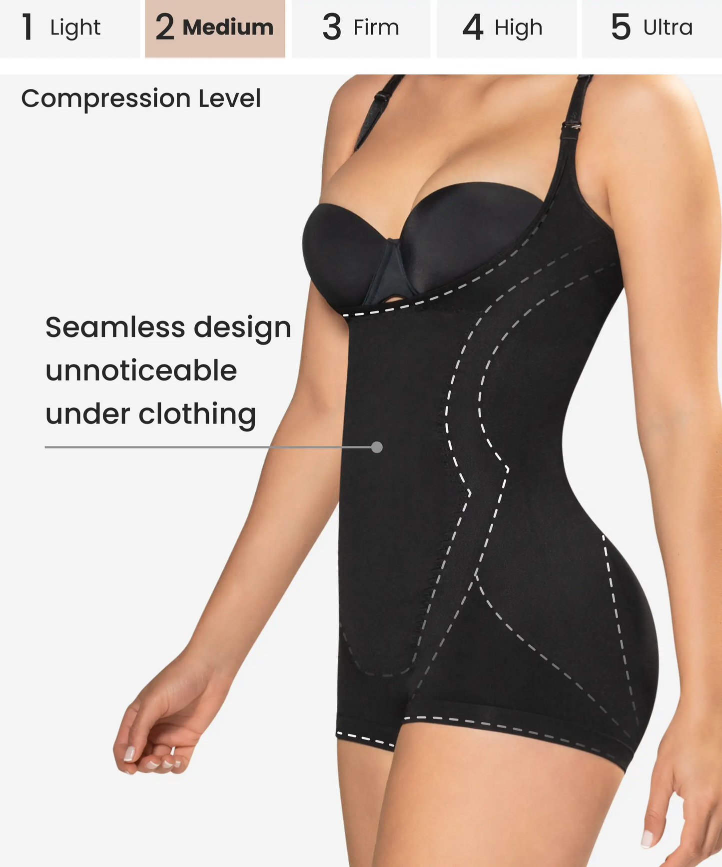 Shop Butt Lifter Slimming Body Shaper in Boy short Seamless 1584 Style | DMG Medical Supply