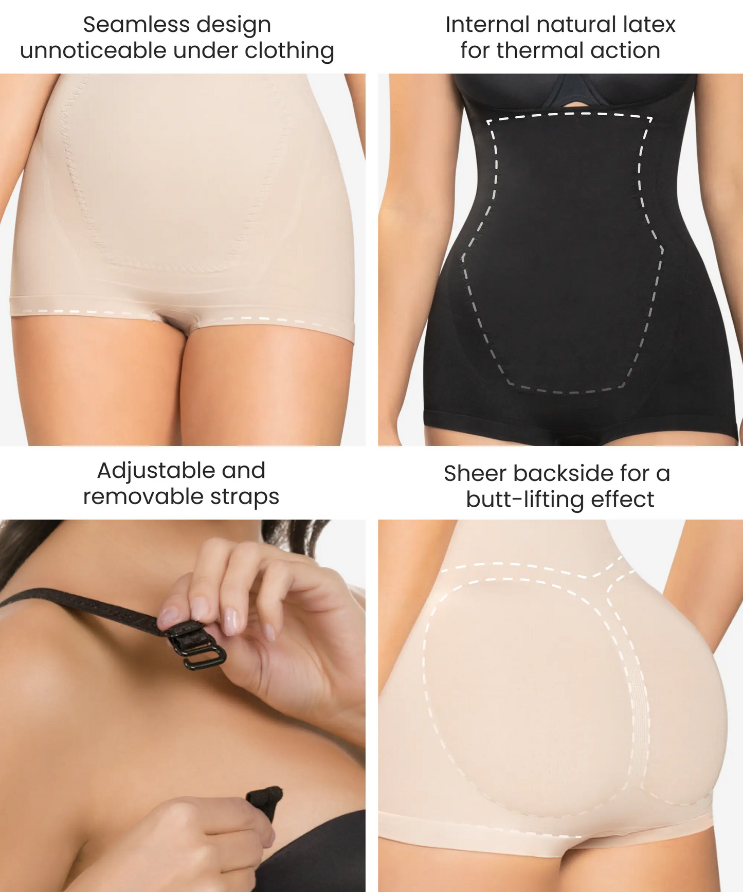 Shop Butt Lifter Slimming Body Shaper in Boy short Seamless 1584 Style | DMG Medical Supply