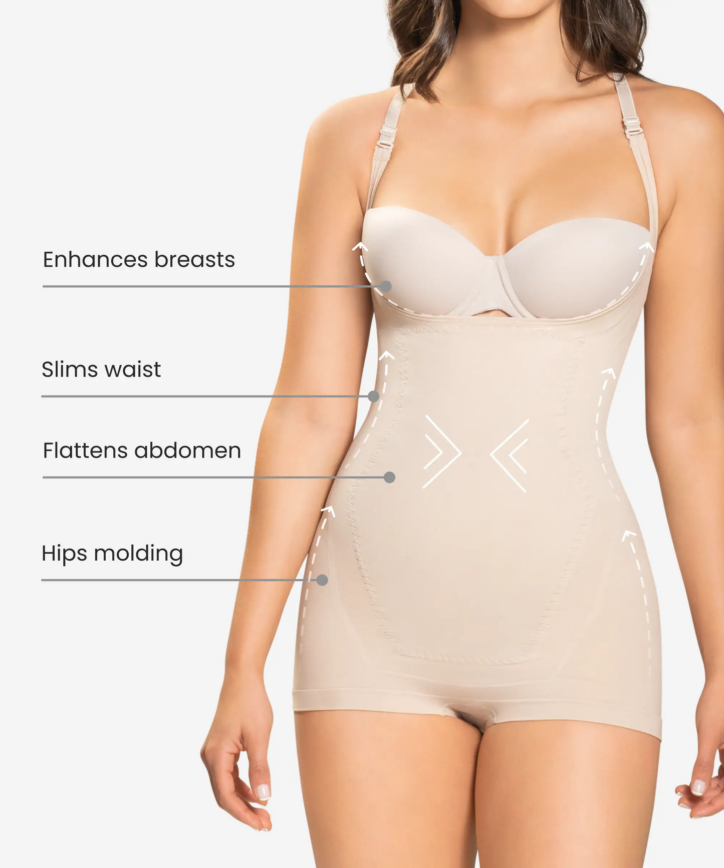 Shop Butt Lifter Slimming Body Shaper in Boy short Seamless 1584 Style | DMG Medical Supply