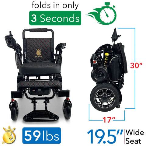 Buy MAJESTIC IQ-7000 Remote Controlled Electric Wheelchair - DMG