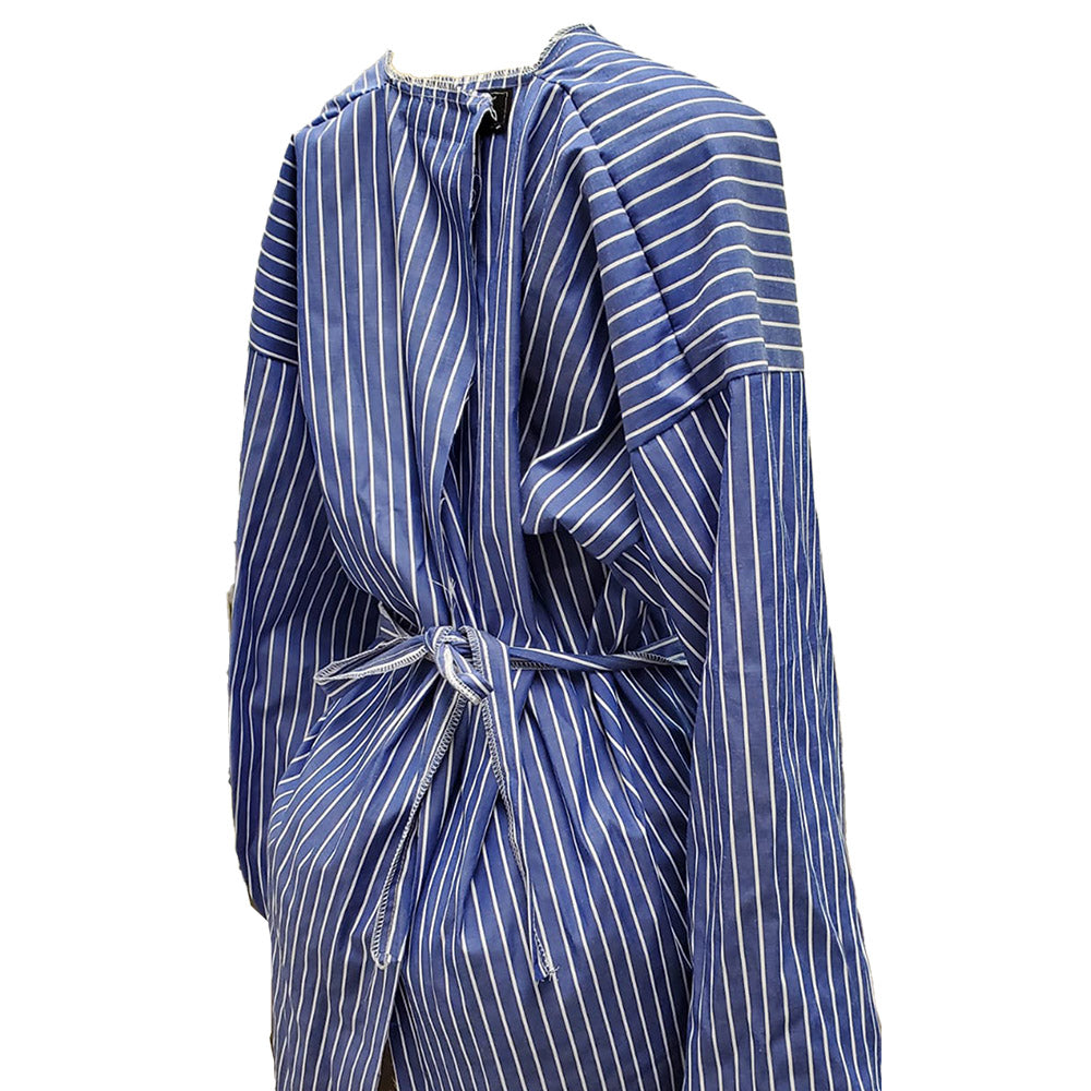 DMG Reusable Isolation Gowns (Blue White Line)