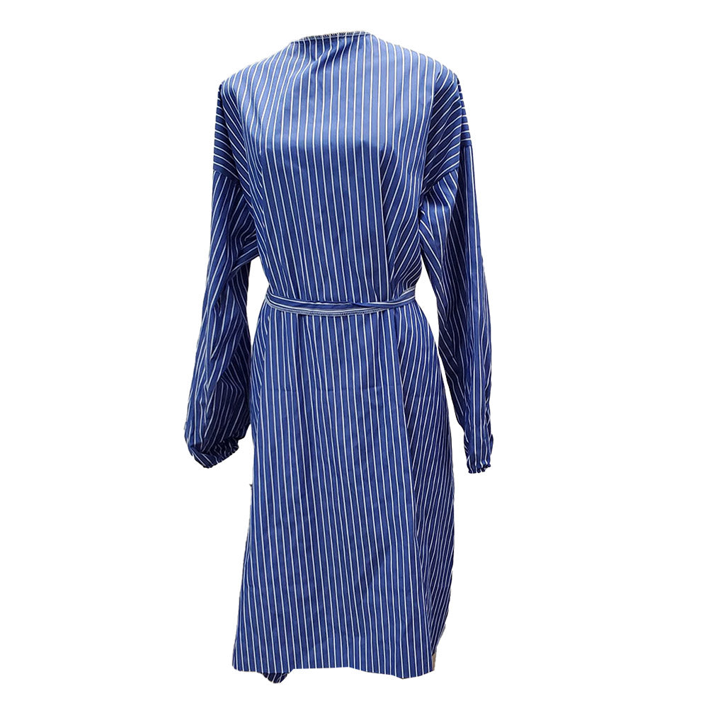 DMG Reusable Isolation Gowns (Blue White Line)