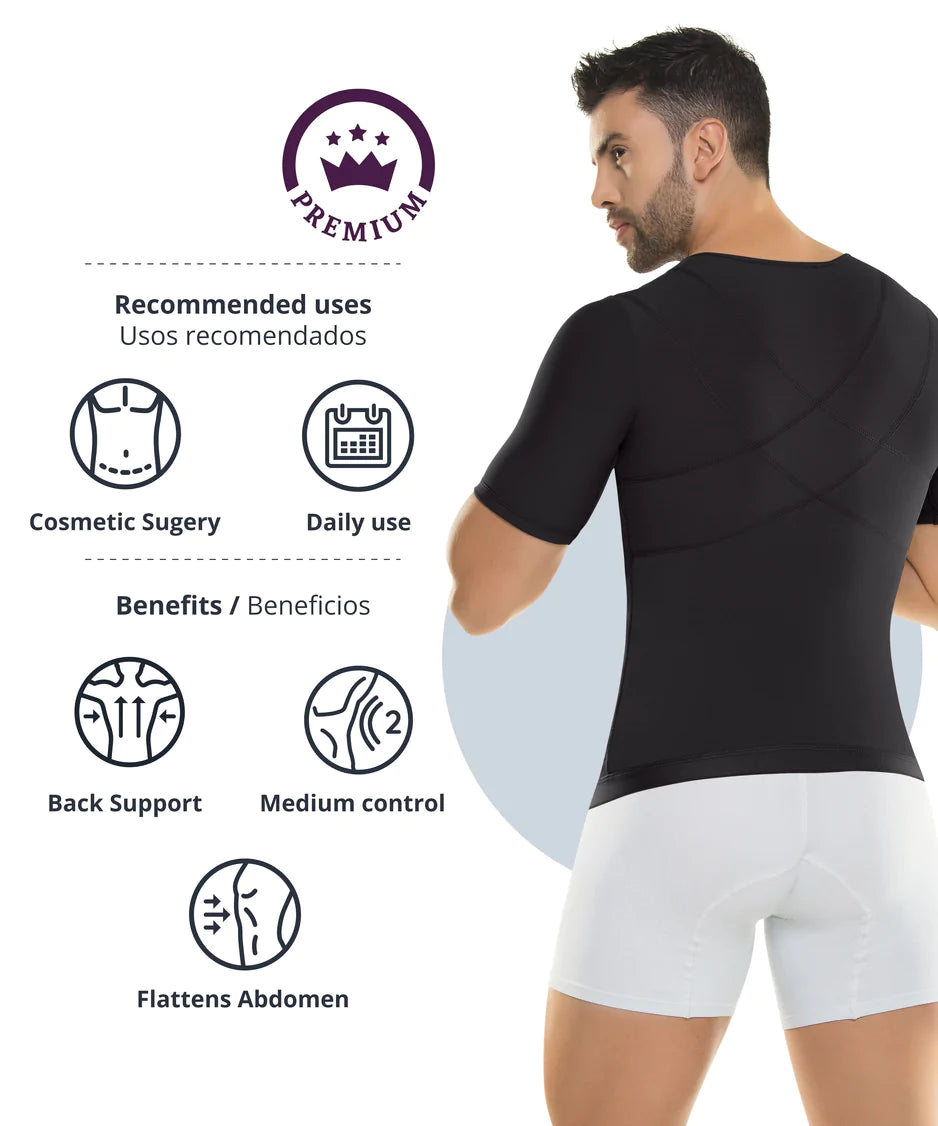 Buy Armand Abdomen Control Shirt | Men Body Shaper | Style 481 | DMG Medical Supply