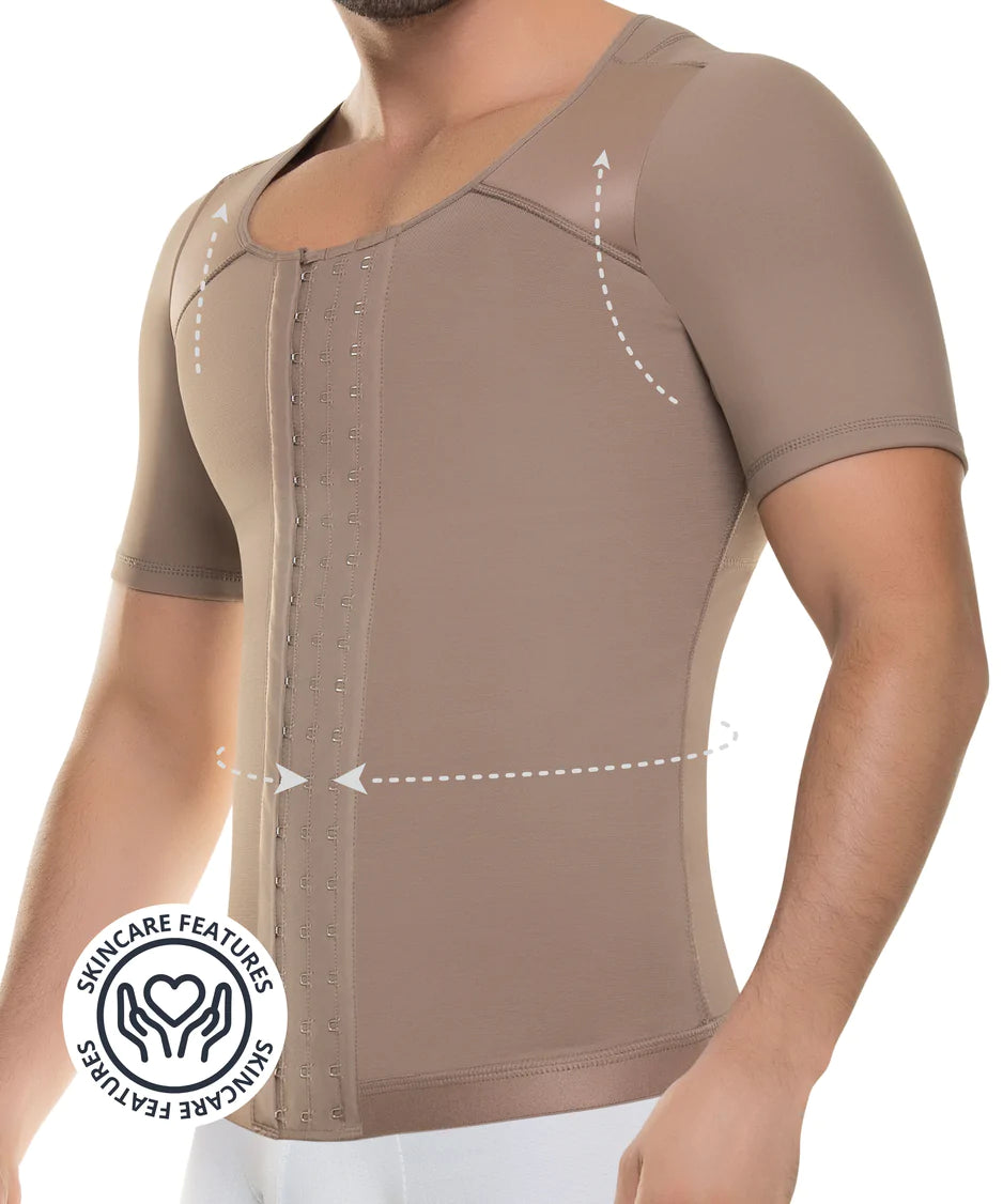 Buy Armand Abdomen Control Shirt | Men Body Shaper | Style 481 | DMG Medical Supply