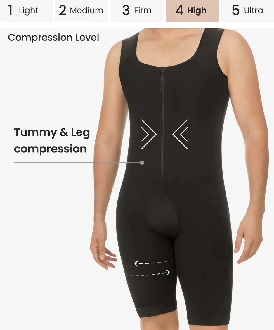 Buy Abdomen and Legs Control Body Suit | Men Body Shaper | Style 298 | DMG Medical Supply