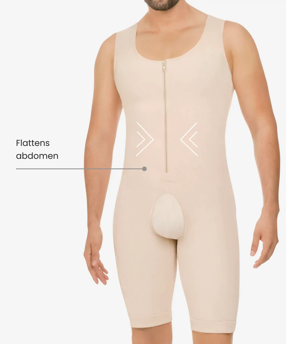 Buy Abdomen and Legs Control Body Suit | Men Body Shaper | Style 298 | DMG Medical Supply