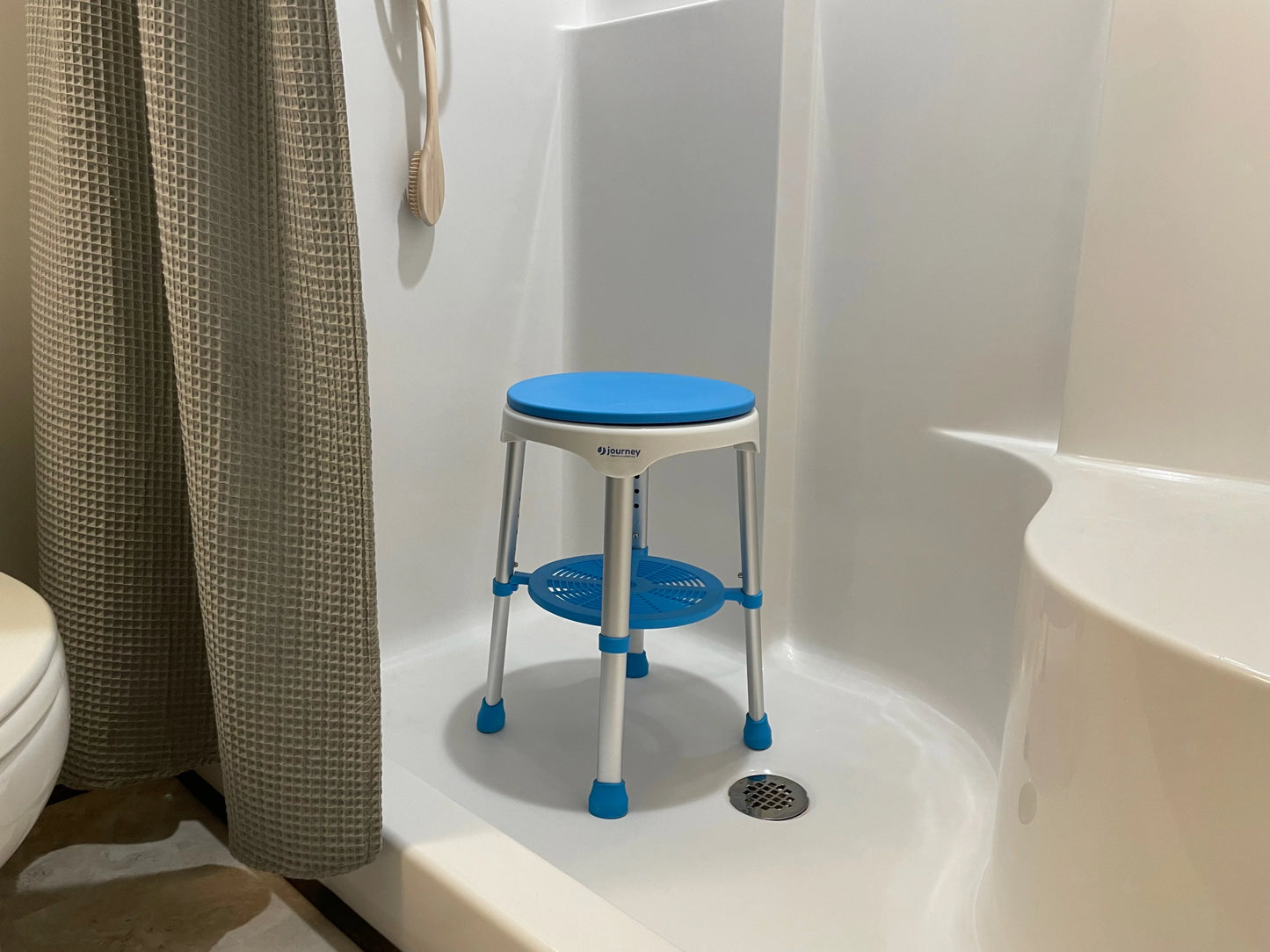 Journey EZ Swivel Stool Shower