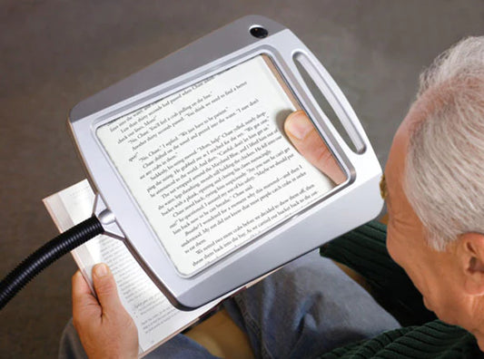 Buy High Quality Lighted Full Page Magnifier - DMG Medical Supply