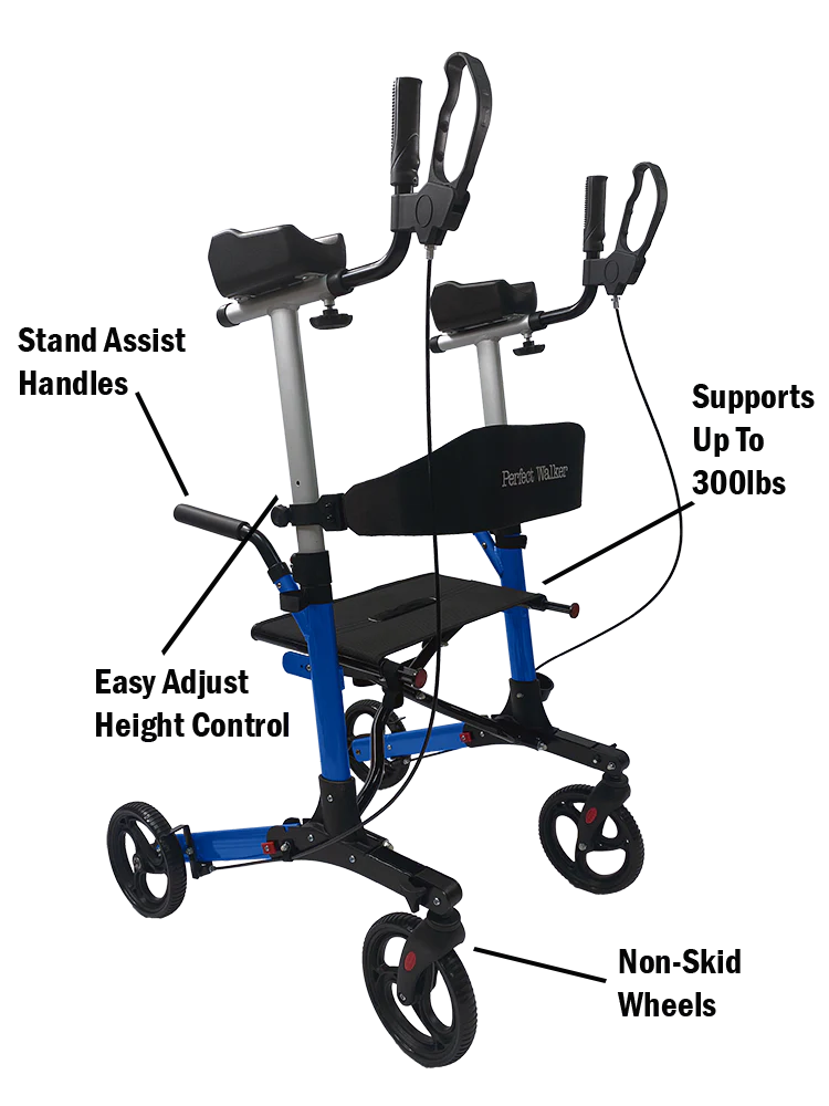 Buy Top Quality Perfect Walker Upright Rollator  - DMG Medical Supply