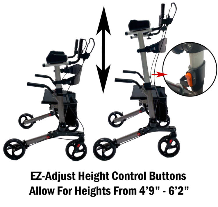 Buy Top Quality Perfect Walker Upright Rollator  - DMG Medical Supply