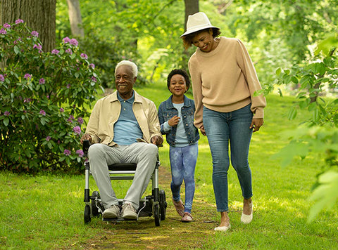 Buy Zoomer? Folding Power Chair One-Handed Control - DMG Medical Supply