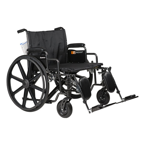 Bariatric Heavy Duty Wheelchairs in Black Color from DMG Wellness