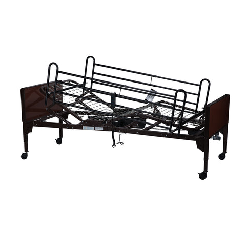 Full Home Care Combo - Full Electric Hospital Bed (10400) & Half Rail (10462)