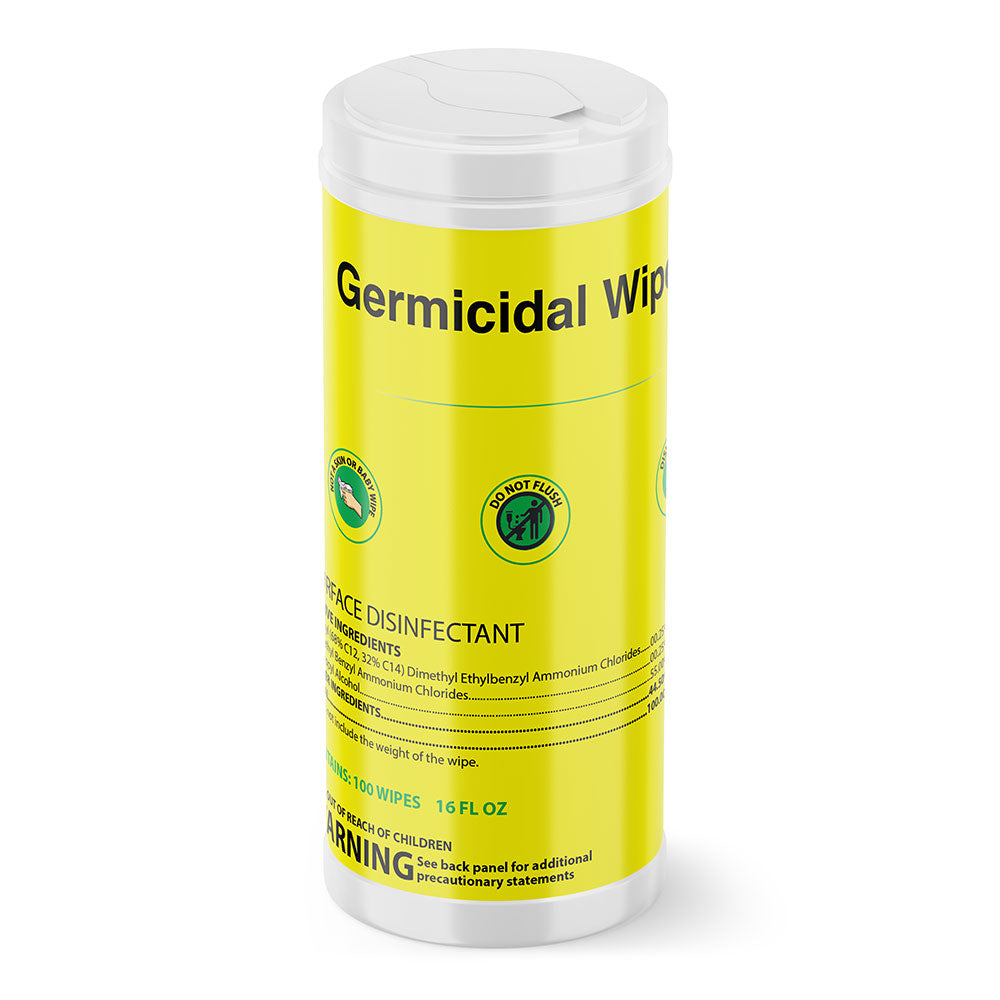 Germicidal Wipes 100 Count