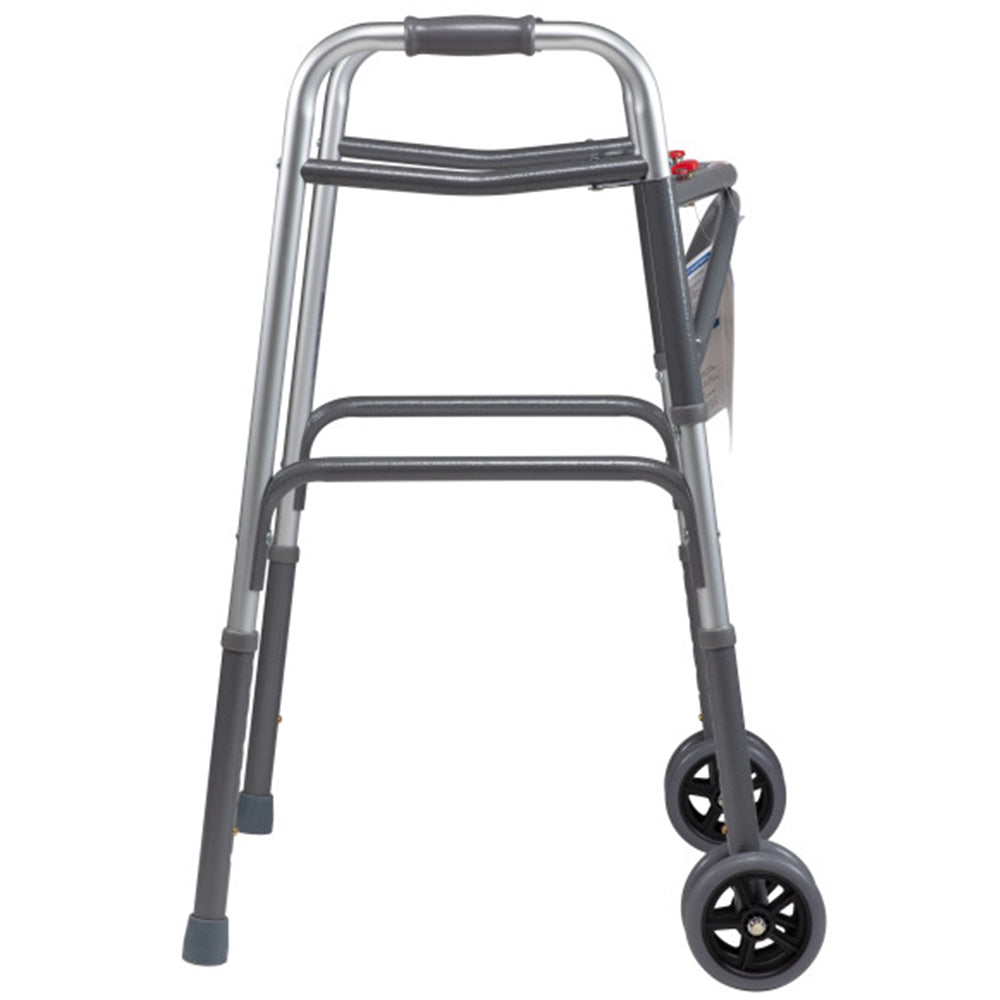 Dynarex Bariatric Walker with 5" Wheels