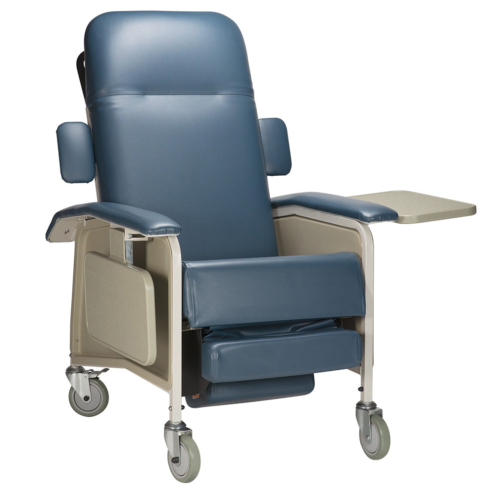 Geri Chair Infinite Position Recliner - (Blueridge, Jade, Rosewood)