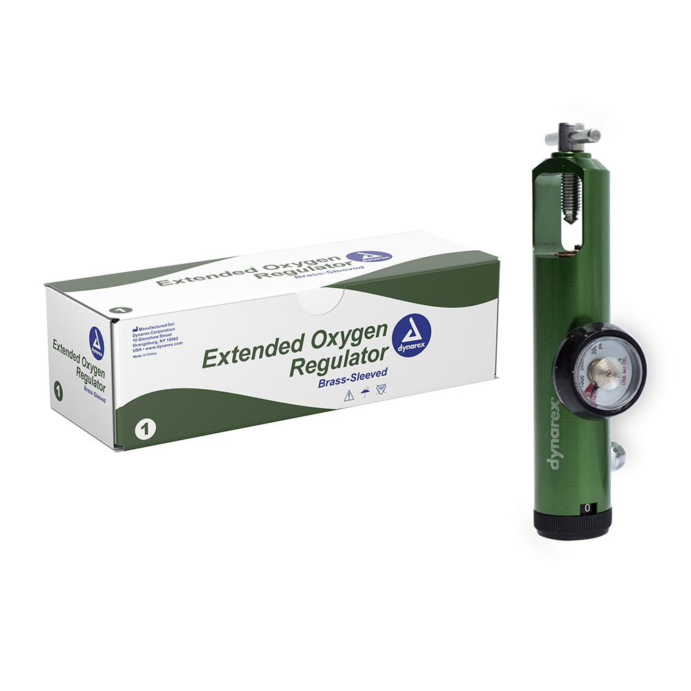 CGA870 Extdd Oxygen Regulator - (0-8, 0-15) LPM