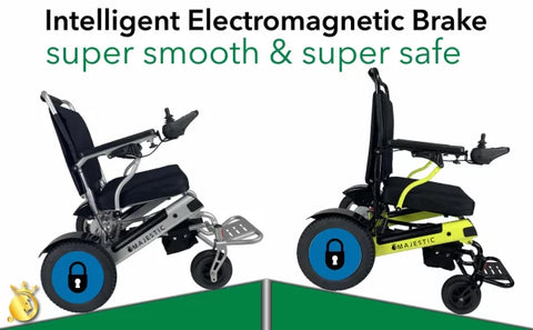 Buy Patriot 11 Foldable Electric Wheelchair | DMG Medical Supply