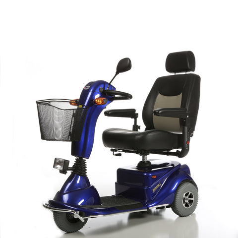 Pioneer 3 Electric Mobility Scooter (S131) - Blue