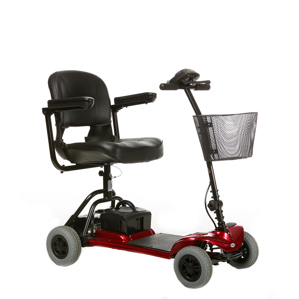 Roadster 4-Wheel Electric Mobility Scooter (S740) – Red