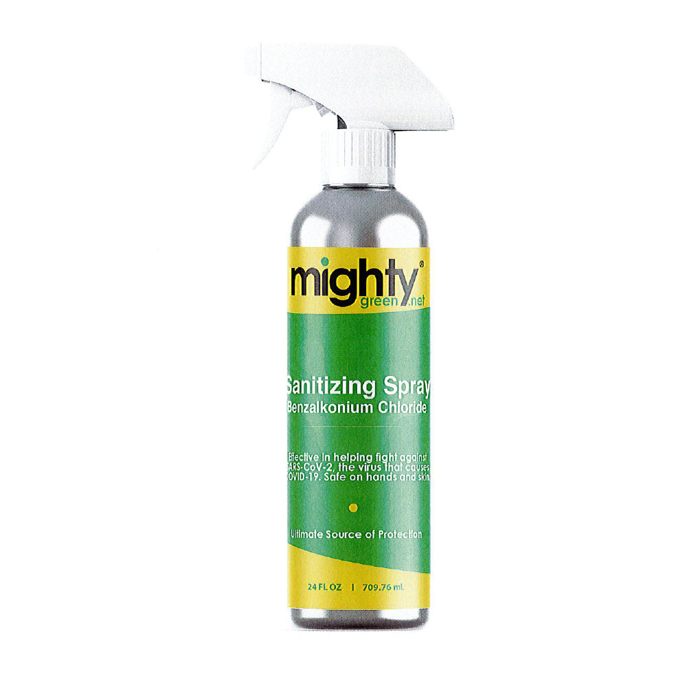 Mighty Green Benzalkonium Chloride Disinfectant Spray 24 oz