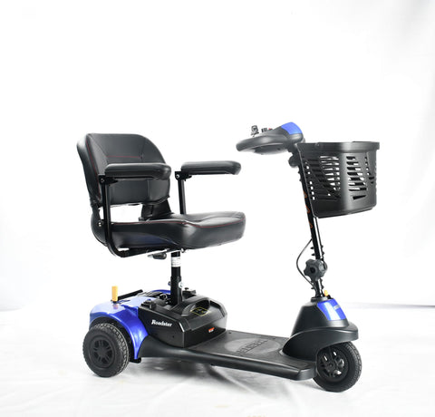 Roadster Mini 3-Wheel Electric Mobility Scooter (S730A) - Blue