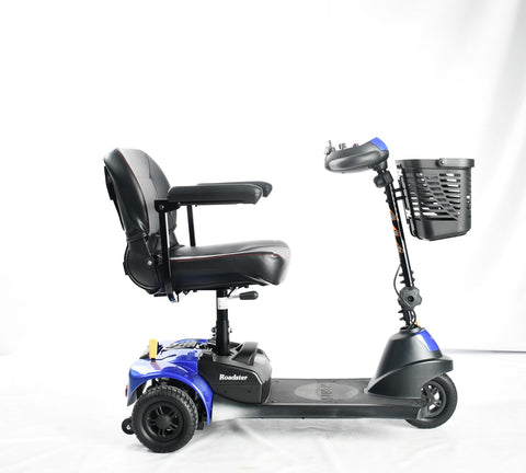 Roadster Mini 3-Wheel Electric Mobility Scooter (S730A) - Blue