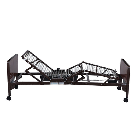 Semi Home Care Combo - Hospital Bed (10401) and Half Rail (10462)