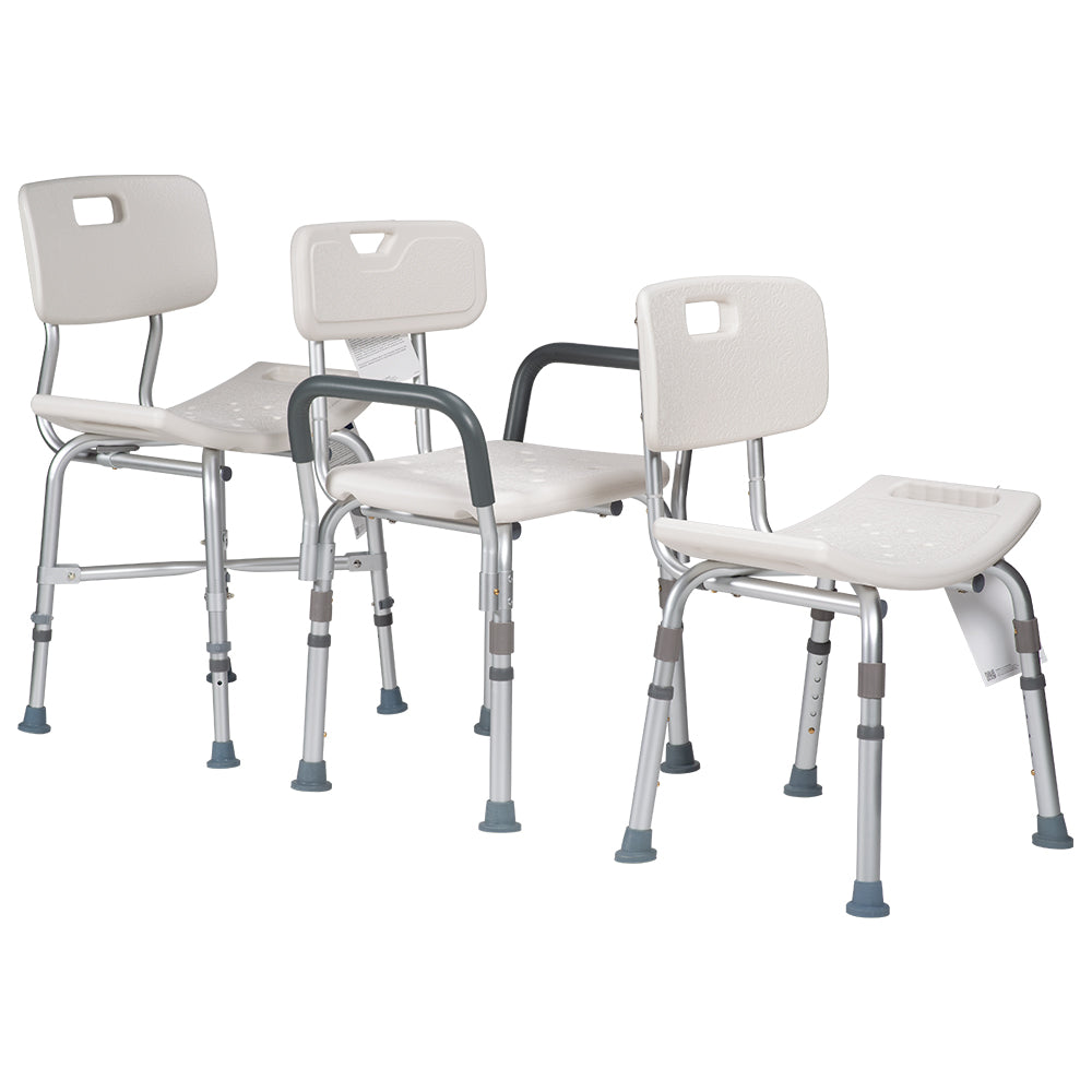 Dynarex Shower Chair with Removable Back and Arms