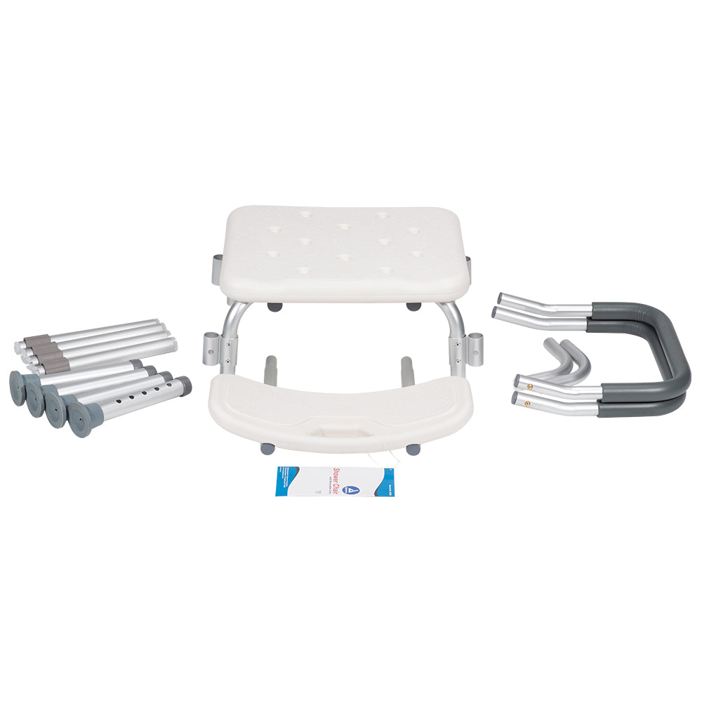 Dynarex Shower Chair with Removable Back and Arms