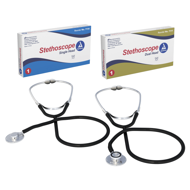 Dynarex Single and Dual Head Stethoscope