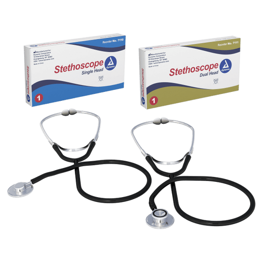 Dynarex Single and Dual Head Stethoscope