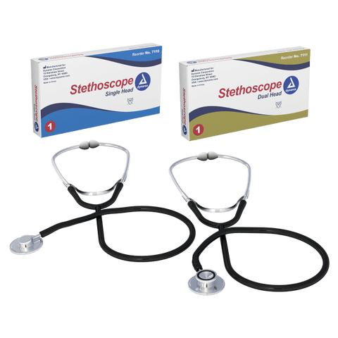 Dynarex Single and Dual Head Stethoscope