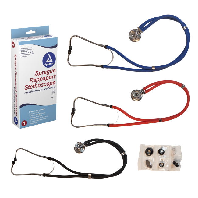 Sprague Rappaport Buy Sprague Rappaport Stethoscopes (Black, Blue, Red) - DMG Medical Supply