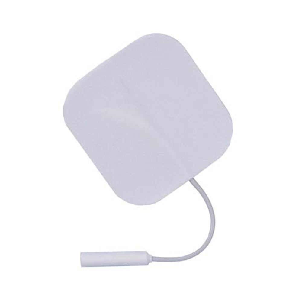 Square White Foam Electrodes, 2 x 2 - 4 Pack - 1