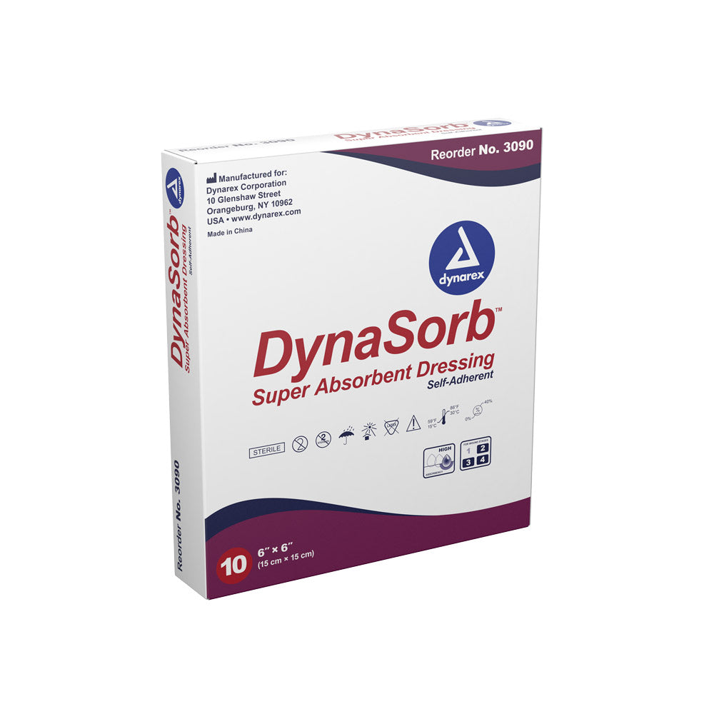 DynaSorb? Super Absorbent Dressings, Non-Adherent, Self-Adherent