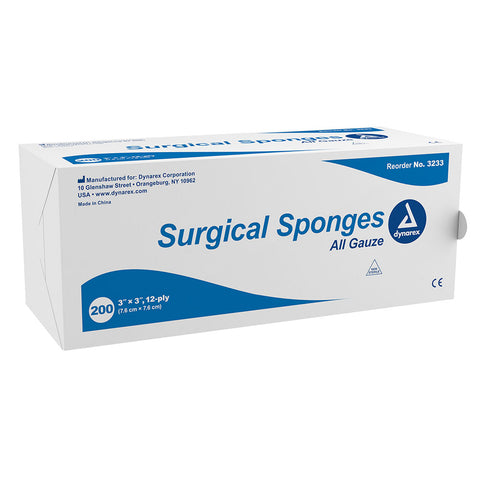 Dynarex Surgical Gauze Sponges - Dental Care